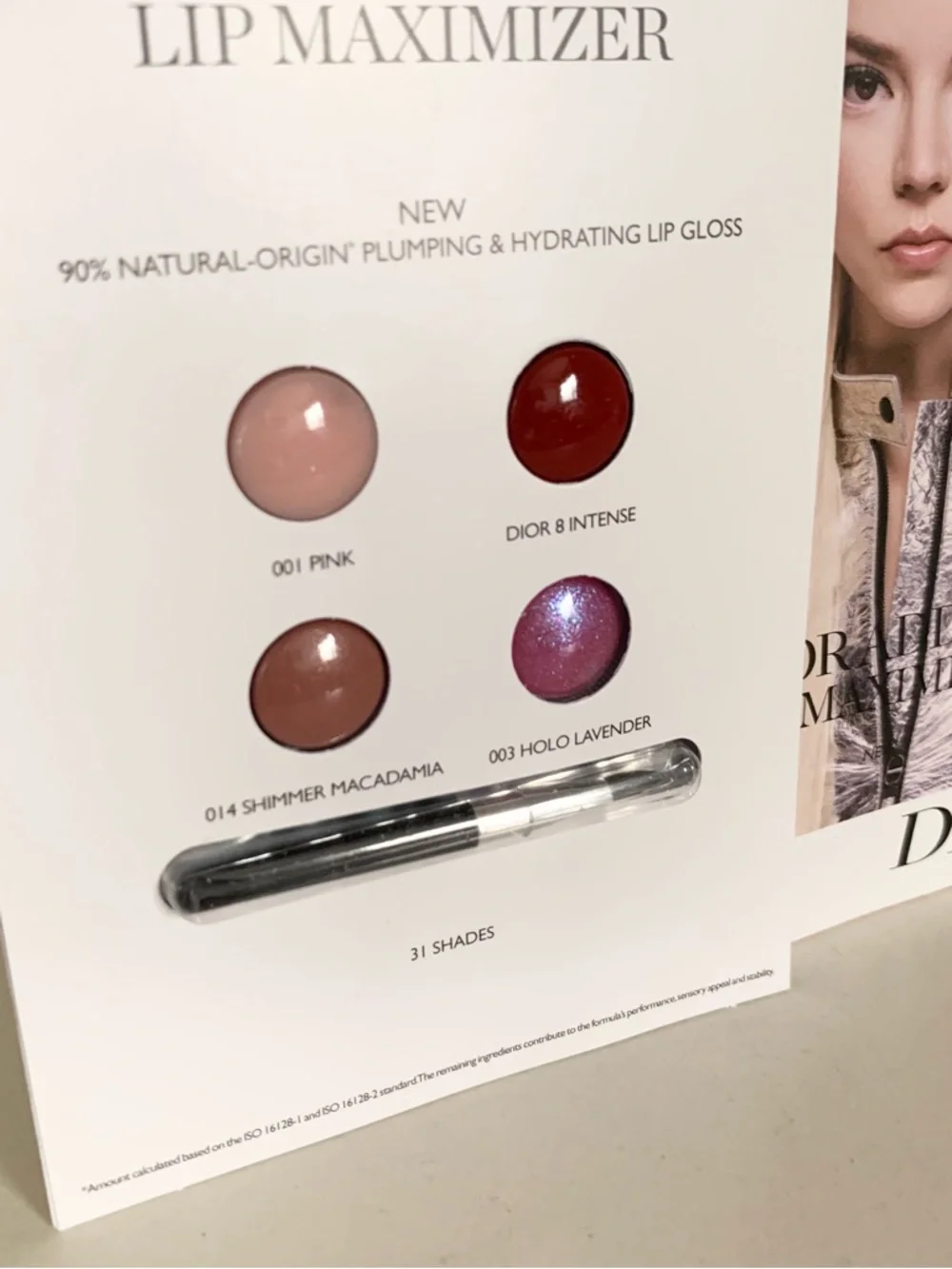 Hold Dior plumping lip gloss kit